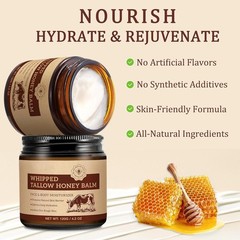 Crema De Cebo De Res Miel 4.2 Oz Para La Cara y La Piel Sevo Cevo Sebo En Oferta