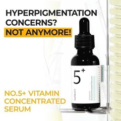 Numbuzin No.5 Vitamin Concentrated Serum 30ml Brightening Acne – US SELLER