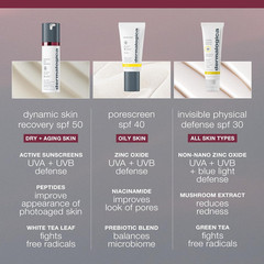 Dynamic Skin Recovery SPF50, Anti-Aging Face Sunscreen Moisturizer, Medium-Weigh