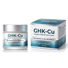 GHK-Cu Blue Copper Peptide Face Cream 4% 2400mg Night Moisturizer Anti-Aging