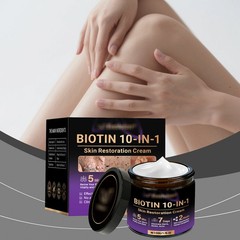 1-3PCS Biotin 10-in-1 Skin Cream Moisturizer Collagen For All Skin Types ~20%OFF