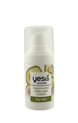 Yes To Avocado Daily Cream Cleanser, Eye Cream & Hyaluronic Acid Serum -Lot of 3