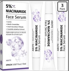 10 pack ABOTE 5% Niacinimide Acid Serum for Face- Anti-Wrinkle-3 pack-NEW/SEALED