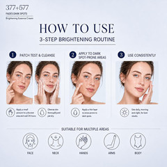 Dark Spot Remover for Face and Body, 1.76 Fl Oz, Dark Spot Corrector Cream with