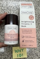 Frank Body Brightening Vitamin C Mask 1.69oz/50mL Resurfacing FULL SIZE SEALED
