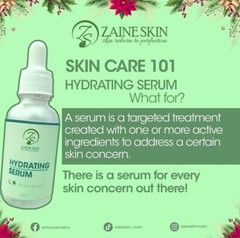 ZAINE SKIN 1 BIG SET +1 HYDRATING SERUM with ANTI-POLLUTION-ANTI-AGE & PIMPLES