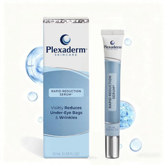 Plexaderm Skincare Rapid Reduction Serum Visibly Reduces Under-Eye Bags Wrinkles