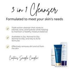 Authentic Full Size Sene Cleanser, Moisturizer-Dry, Oily, Normal, Micro $1 Ship!