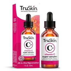 BUY3GET1 FREE TruSkin Vitamin C Anti Aging Facial Super Serum Dark Spot Fade 1oz