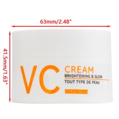 U’YAS VC Face Cream Brightening Isolation Concealer Moisturizing Alcohol Free