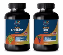 antioxidant and immunity – SPIRULINA – GRAPE SEED EXTRACT COMBO 2B – grape see