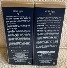 SKINBETTER Science AlphaRet Overnight Cream .5 Oz X 2 Authentic Fresh Exp 11/26