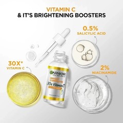 Garnier Skin Naturals, Face Serum, Brightening and Anti-Dark Spots, 30 ml FS
